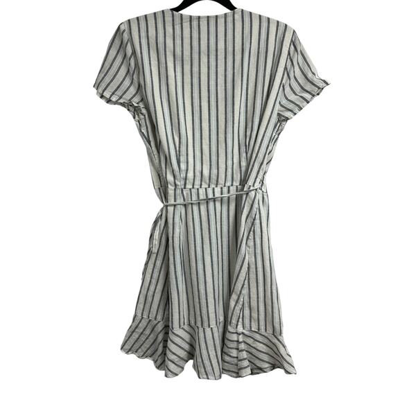 Abercrombie & Fitch Wrapped Dress size Small Striped - Picture 5 of 8